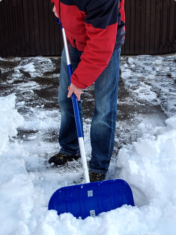 Schneeräumen im Winter ist Pflicht